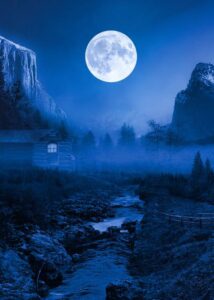 صورة القمر الجميلة وخلفية للجوال